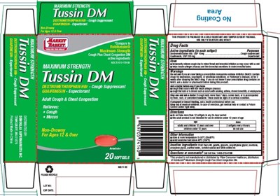 Carton Label (Mb Tussin Dm 20ct)